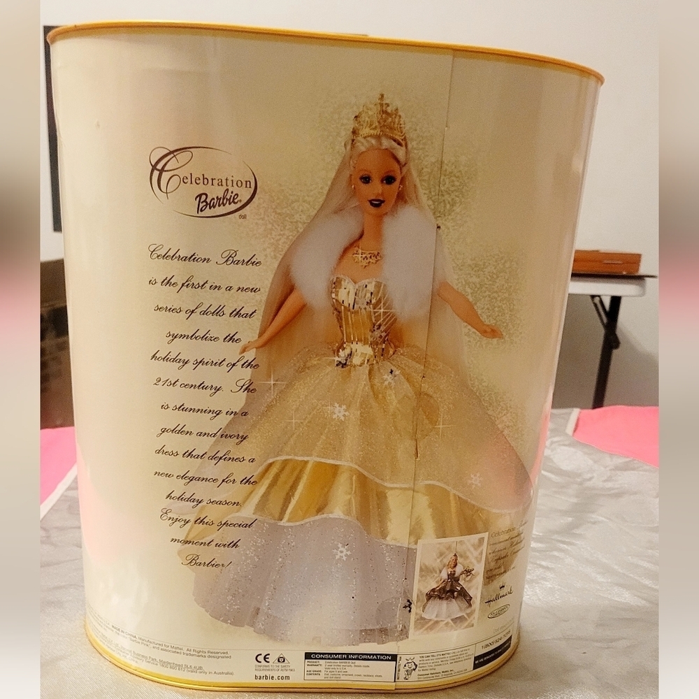 Special 2000 Edition Celebration Barbie Doll. Never Removed From Box - Picture 6 of 9